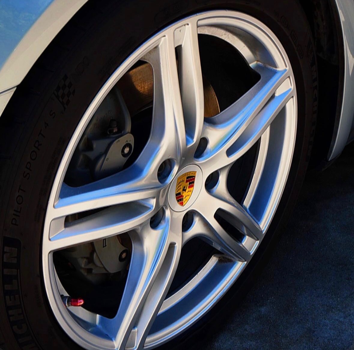 Detailed luxury wheel close-up
